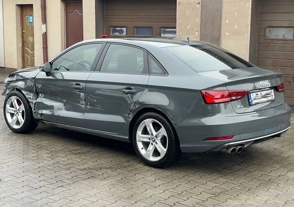 Audi A3 cena 46500 przebieg: 110000, rok produkcji 2018 z Krajenka małe 301